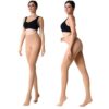 de214f21da7a1fcb MANZI Run Resistant Control Top Panty Hose Opaque Tights
