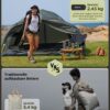 de23faf951b67279 KingCamp Isomatte Camping, Isomatte 2 Personen, Luftmatratze Camping Doppelt, 15 cm Dick, Aufblasbar luftmatratze Kleines Packmaß gegen Kälte für Outdoor Wandern und Camping 201×141 cm
