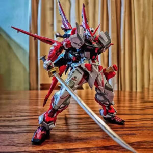 de3a9a7a661f693e MBF-P02 XC Astray Red Frame HG 1/144 Assemble The Model Action Figures Desktop Decoration Children'S Toy Gifts Collectible