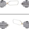 Campingmoon Gas Canister Refill Adapter, Portable Outdoor Gas Saver Lindal Valve Canister Shifter, Camping Canister Vent Valve, Z15