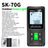 Snakol Tape Measure 120M Green Laser Distance Meter High Accuracy Roulette Multiple Measurement Functions Electronic Ruler