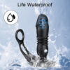 de67441024910834 Male Thrusting Prostate Massager Bluetooth APP Vibrator Men Gay Anal Wireless Remote Butt Plug Sex Toy for Couples