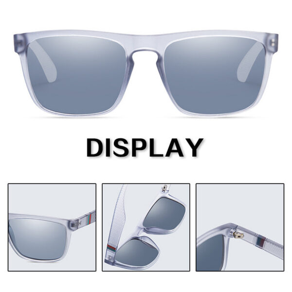 Fashion Square Vintage Polarized Sunglasses Men Women Retro Driving Fishing Sun Glasses UV400 Eyewear