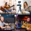 de7f719e72da9cfc Professional USB Streaming Podcast PC Microphone Studio Cardioid Condenser Mic Kit with Boom Arm For Recording Twitch YouTube