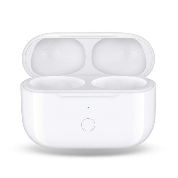 de842bec861cde90 Wireless Charging Compatible AirPod Pro, Charger Case Replacement for Air Pod Pro with Bluetooth Pairing Sync Button