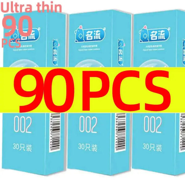 30pcs MingLiu Super Ultra Thin Condoms Intimate Condone Good Sex Products Natural Rubber Latex Penis Sleeve long-lasting For Men