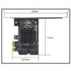 deabd2c9aa4ca879 4 Port III PCIe Expansion 6Gbps SATA 3.0 to PCI-e 1X Controller PCI Express Adapter Add On Card PCI-E X4 X8 X16