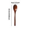 deaedfd9c87ebd94 6pcs Nanmu Wooden Japanese Style Spoon Utensils for Tableware Cutlery Set Festival Kitchen Dinnerware Gift