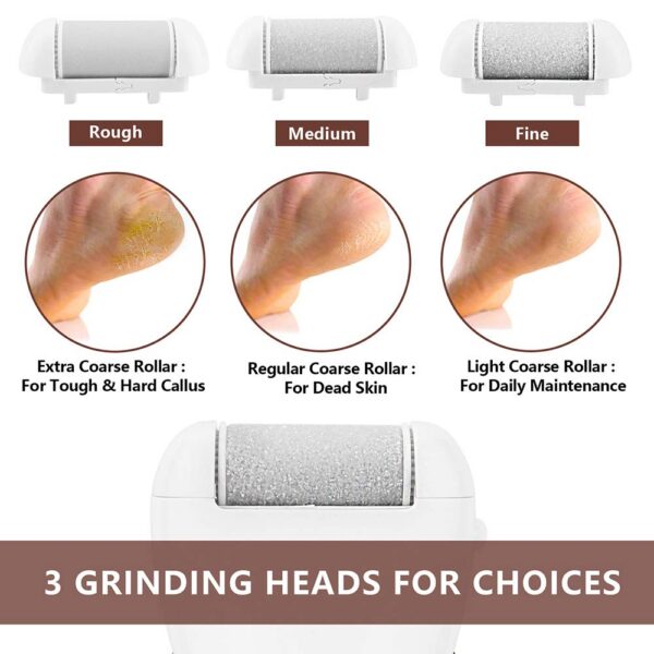 deb27111ae67a551 Electric Pedicure Tools File Leg Heels Remove Hard Cracked Dead Skin Callus Remover Feet Foot Files Clean Care hine