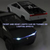 debb58c4d092c80e 1:32 Tesla Cybertruck Pickup Trailer Alloy Car Model Diecast Metal Toy Off-road Vehicle Truck Model Sound & Light Kids Gifts