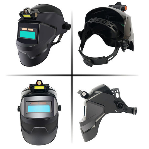 dec3e429dbd24301 Mask Solar Automatic Dimming Large View True Color 130℃ High Temperature Resistant Welder Auto Darkening Welding Helmet