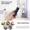 Mini Rangefinder Tape Measure Ruler USB Charge Aluminum Alloy Fuselage Portable Digital Laser Distance Meter