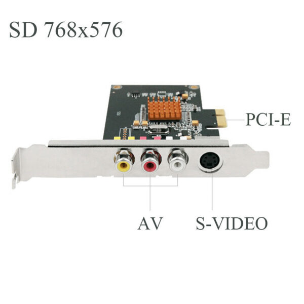 ded7bd118fa1a916 LX725 SD 768x576 Video Capture Card With SDK DV Camera TV Box Magnetic Tape PCI-E Converter Support Windows XP 7 8 10