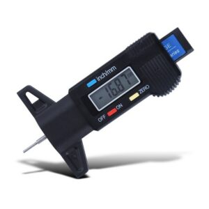 def179ab063a4e90 1PC Digital Depth LCD Tread Gauge For Car Tire 0-25mm Measurer Tool Caliper Repair Tools