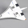 1:400 Scale Airplanes France 1976-2003 White Mini Diecast Metal Aircraft Model Gift Air plane Toys