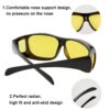 Drivers Goggles Interior Accessory Protective Gears Sunglasses Night Vision Anti Glare Car Driving Glasses 2024 NEW