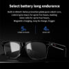 df1d86e4e1896f83 Hiwego Camera Smart Music Sunglasses Earphones Wireless Bluetooth Headset HIFI Sound Headphone Driving Glasses Hands-free Call