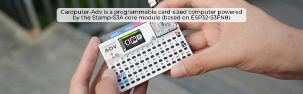 df205d7469065f9f M5stack Official Cardputer Adv Version ESP32 Portable Computer M5StampS3A Development Kit 1.14 Inch Screen 56 Key Keyboard Card