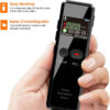 df37e72845f29f21 Vandlion V90C 64GB High-Quality Digital Audio Voice Recorder Colorful Display Screen Sound Recording Real Time Record MP3 Player
