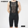 INBIKE Men's MTB Cycling Bib Shorts Bike Riding Pants Man Professional Bicycle Shorts for Men Road Bike Mountain Cycling Clothes