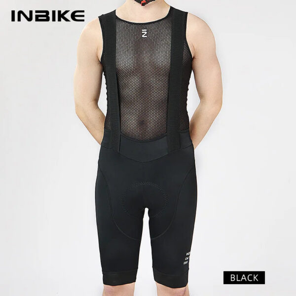 INBIKE Men's MTB Cycling Bib Shorts Bike Riding Pants Man Professional Bicycle Shorts for Men Road Bike Mountain Cycling Clothes
