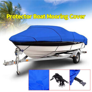 df5b9811eca84ae1 Heavy Duty Fishing Ski Boat Cover for 11-13' 14-16' 17-19' 20-22' V-Hull Waterproof Sunproof UV Protector Boat Mooring Cover