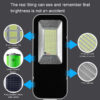 200W Powerful Solar Light Outdoor Solar Street Light 6000mah Waterproof Automatic Dusk to Dawn Street Light For Garage Garden