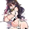 paloli Womens Anime Cow Cosplay Bikini Lolita Kawaii Bra and Panty Set Japanese Underwear White Stocking