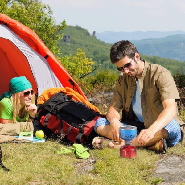 df7ad4aa827f7a38 Gas Refill Adapter,Isobutane fuel refill,Isobutane Canister Shifter,Lindal Valve Canister Shifter,Gas Saver Plus,Air Vent Function,Backpacking Camping Stove Adapter