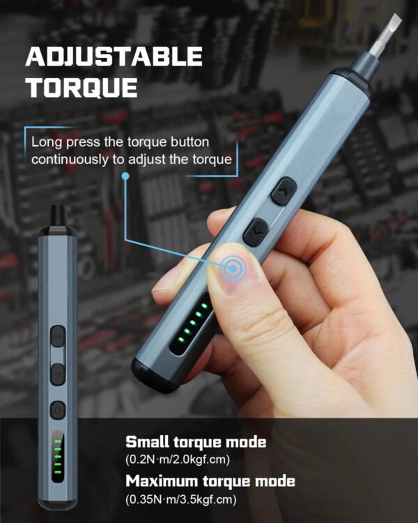 df8be13badd1e28a 68 in 1 Electric Screwdriver Set 5 Torque Settings Precision Power Tool Magnetic Screw Driver Bits for iPhone Glasses Watch PC