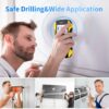 df95e174ec24b157 FNIRSI WD-01 WD-02 Metal Detector Wall Scanner with Newly Designed Positioning Hole for AC Live Cable Wires Metal Wood Stud Find