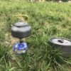df9c03b6032e54ea DESERT & FOX Ultralight Mini Camping Stove, 2600W Power Titanium Alloy Automatic Foldable Outdoor Cookware Tool for Picnic, Cookout, Camping, Hiking