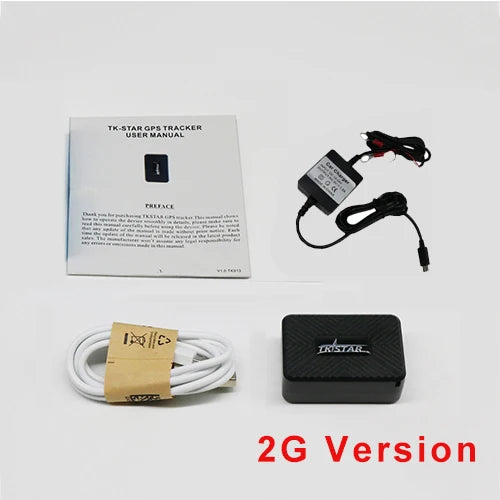 Mini GPS Tracker Car 2G Magnet TKSTAR TK913 Locator GPS Tracker Car Vehicle GPS Tracker Auto Voice Monitor Free Web APP PK TK905