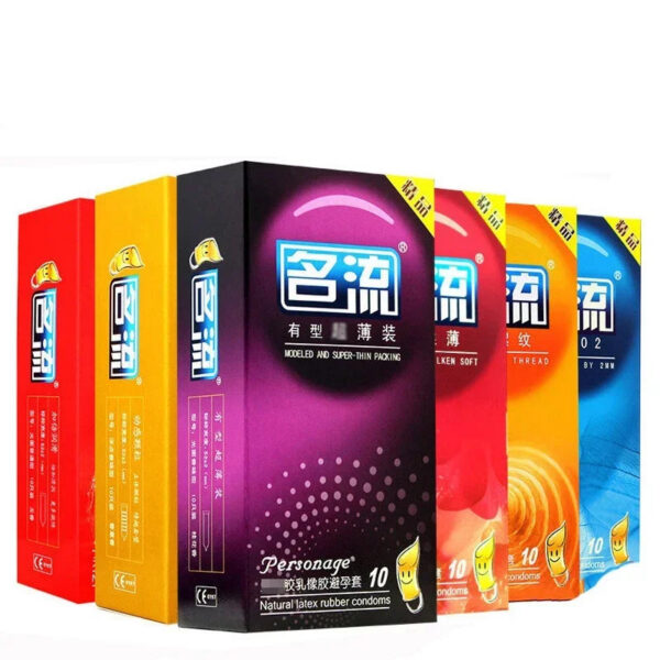 dfaabb7d11eb6ea6 PERSONAGE 60PCS Condoms Ultra Thin Particle Spike Condom Spike Intimate Lubricated Adult Sex Product Contraception for Men