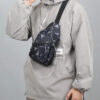 dfbca04381920d0d Chest Pack Men's Ins New Fashionable Korean Version Crossbody Bag Lightweight Outdoor Sports Casual Couple Backpack Trend