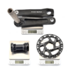 GOLDIX Children Bicycle Crankset 110/127/140/150/155/160mm Crank with Protective Disc 30T 32T Chainwheel Kids Bike Accessories