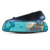 dff5606cbaa0f759 4.3 Inch Driving Recorder Car DVR Rearview Mirror Dual Lens Car Recorder 1080P IPS Front and Rear Camera Registrar Black Box New