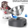 e002d536c5e4c141 Stainless Steel Cat Food Bowl, 15-Angle, Ergonomic Design Reduces Vomiting