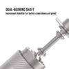 1ZPRESSO Q2 Manual Portable 38mm Heptagonal Stainless Steel Burr Coffee Mill Step Adjustment Hand Crank Grinder