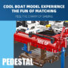 Bricks Toy F50 Hydrofoil Catamaran Sailboat Model Building Block Particle Kids Assembly Toy Tabletop Decoration Boy Adult Gifts