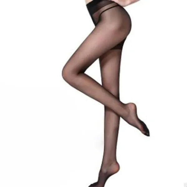 Women Fashion Autumn Winter Sexy Pantyhose Solid Color Elasticity Nylon Warm Tights Embroidery Collant Femme
