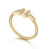 e02963a26472d03b Designer plated Women's Men's Wedding Pearl Diamond Titanium sier Ring Rose Gold Anniversary Christmas Gift