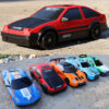 2.4G High speed Drift Rc 4WD Remote Control AE86 Model GTR Vehicle Car RC Racing Cars Toy for Children Christmas Gifts