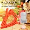 Gas Tank Bracket Outdoor Folding Outdoor Camping Gas Tank Bracket Bottle Shelf Camping Canister Stand Holder Tool Folding Burner Stand Outdoor Accessories