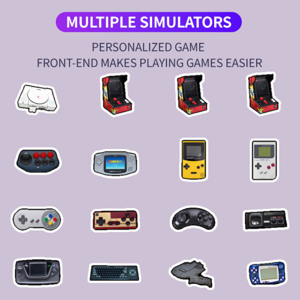 The new XU10 handheld console RK3326S 3.5-inch open-source portable retro video game player for New Year's gifts