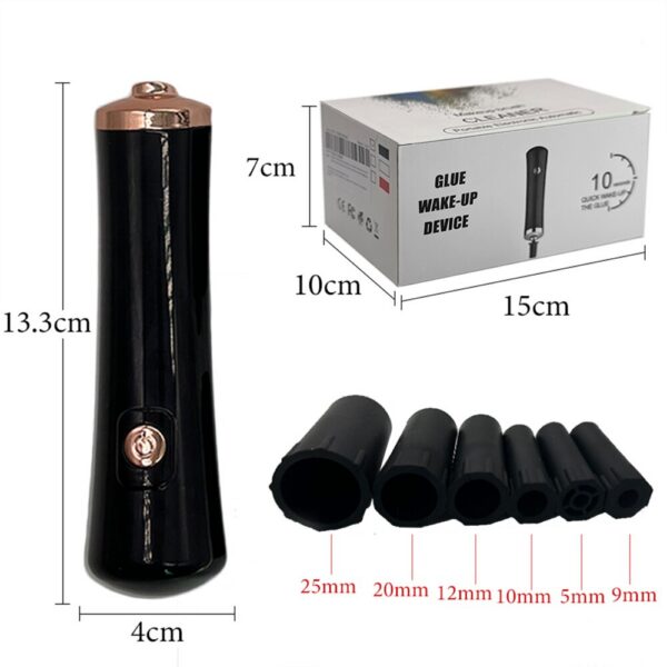 e060443dd85c598c Shaker Stirrer Eyelash Glue Women Makeup Tools for Nail Polish Tattoo Ink Pigment Liquid Shaking Wake-Up Device