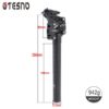 e063c26d36455642 TESNO Bike Seatpost With Shock Absorber 27.2/30.9/31.6mm Mtb Bicycle Seatpost Suspension Four Link Bicycle Saddle Tube 350mm