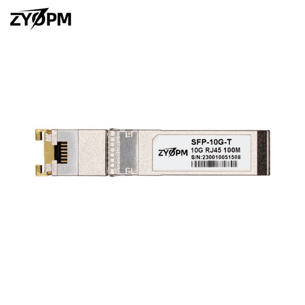 e07185bc6f380199 10GBase-T 100m SFP+ Transceiver, 10G SFP+ to RJ45 Copper Module, CAT6a/7,for Cisco Mikrotik Ubiquiti Inter TP-LINK Broadcom chip