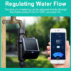 Tuya  ZIGBEE Garden Solar Energy Watering Timer Ball Valve Sprinkler Drip Irrigation System Water Controller Smart Life