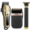 e083588f5ded59f4 Professional Barber Hair Clipper Rechargeable Electric T-Outliner Finish Cutting hine Beard Trimmer Shaver Cordless Corded X0625